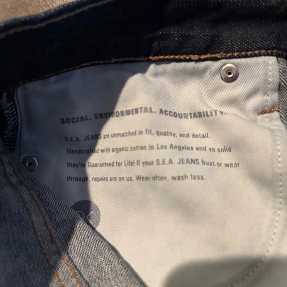 Outerknown SEA Jean Drifter‎ Salvage Tapered Jean NWT Indigo 30x30 Heritage USA